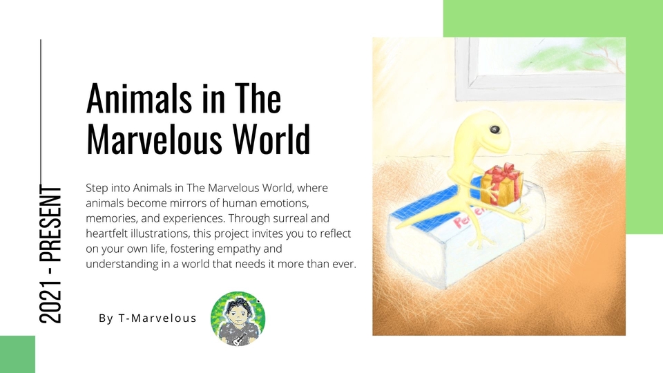 วาดภาพประกอบนิทาน  สัตว์น่ารักโลกมหัศจรรย์