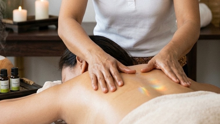 นวด - จารุภา massage : นวดคอบ่าไหล่ 60 นาที ลาดพร้าว พระราม 9 ห้วยขวาง เพชรบุรี อโศก ฯลฯ - 3