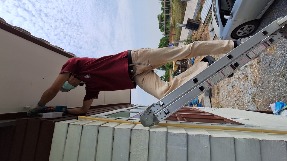 เดินไฟฟ้าเพื่อรองรับกล้องวงจรปิด