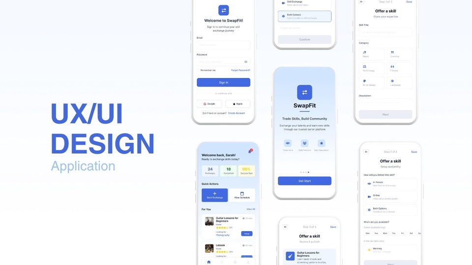 ออกแบบแอพพลิเคชั่น UXUI สวยงามมืออาชีพ