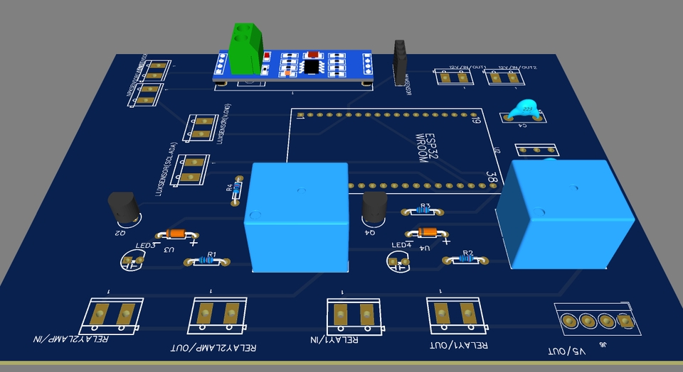 รับทำโปรเจคIoT บอร์ดควบคุมรีเลย์ Arduino
