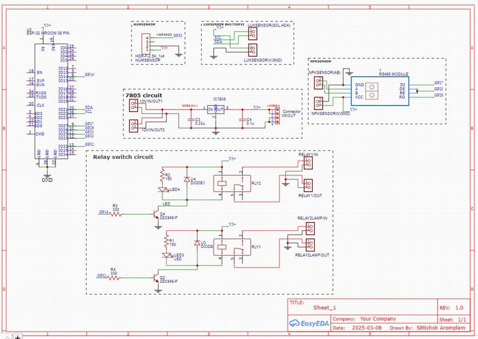 ออกเเบบวงจร 