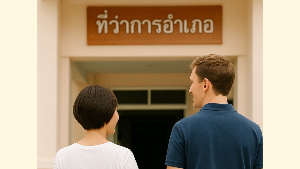 จดทะเบียนสมรส คนไทย+คนจีน (Thai+Chinese)