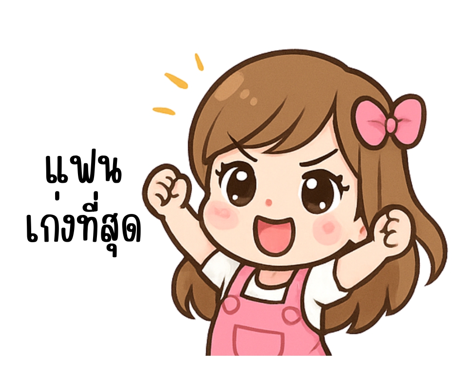 รับออกแบบสติ๊กเกอร์น่ารัก สติ๊กเกอร์ไลน์ สติ๊กเกอร์สาวน้อย