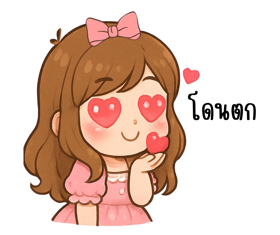 รับออกแบบสติ๊กเกอร์น่ารัก สติ๊กเกอร์ไลน์ สติ๊กเกอร์สาวน้อย