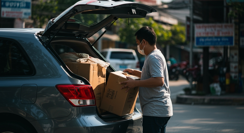 คนขับรถ - บริการขับรถสวนผึ้ง ราชบุรี — รับส่งคนและพัสดุถึงที่ - 1