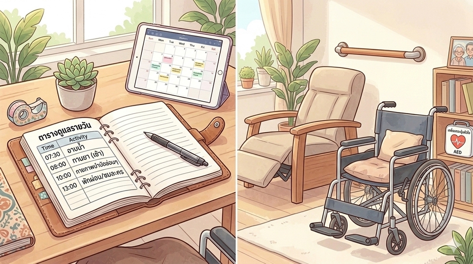 เขียนบทความ - รับเขียนบทความดูแลผู้สูงอายุ / ผู้สูงอายุติดบ้าน Caregiver ประสบการณ์จริง 5 ปี - 5