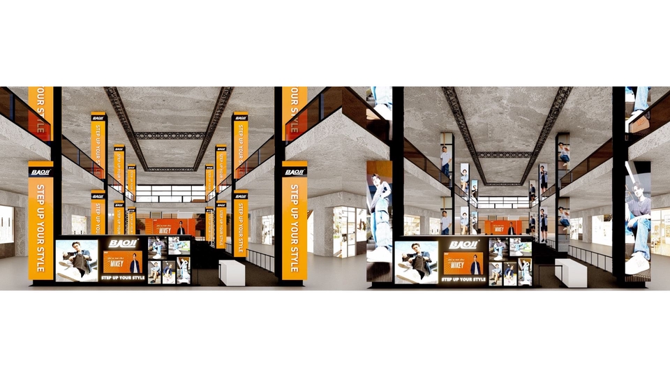 ทำโมเดล 3D - รับออกเเบบ 3D render perspective Even/Booth/Exhibition/Display/Stage - 6