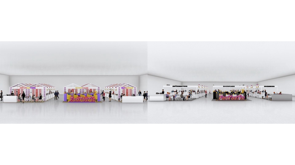 ทำโมเดล 3D - รับออกเเบบ 3D render perspective Even/Booth/Exhibition/Display/Stage - 12