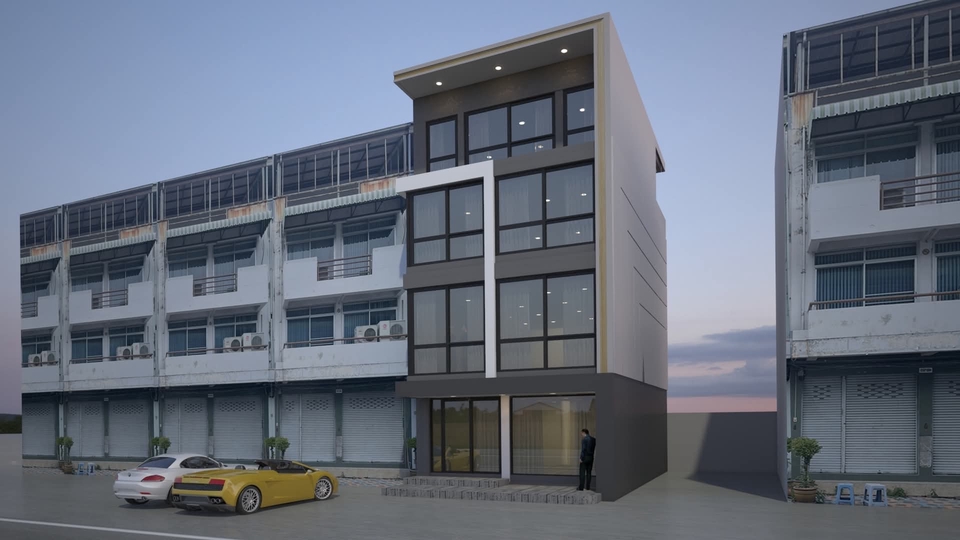 ออกแบบและรีโนเวท สำนักงานรามคำแหง ซอย 104