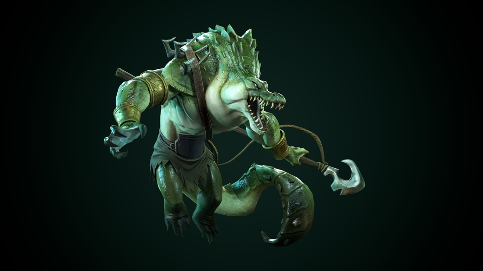 รับปั้นโมเดล3D ตัวละครจระเข้ โมเดล3มิติ งาน3D