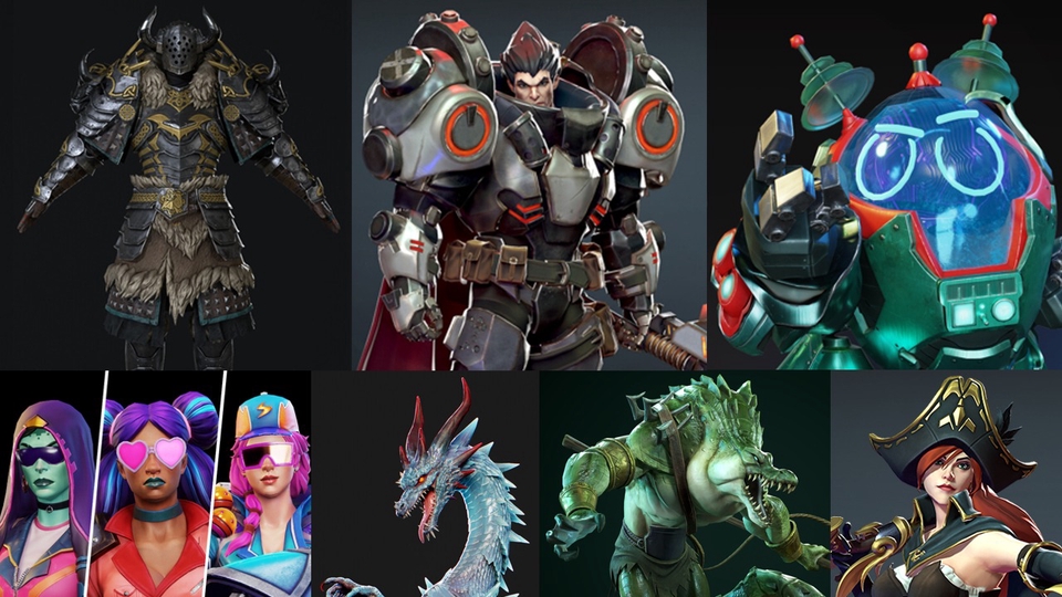 Game 3D Model Portfolio