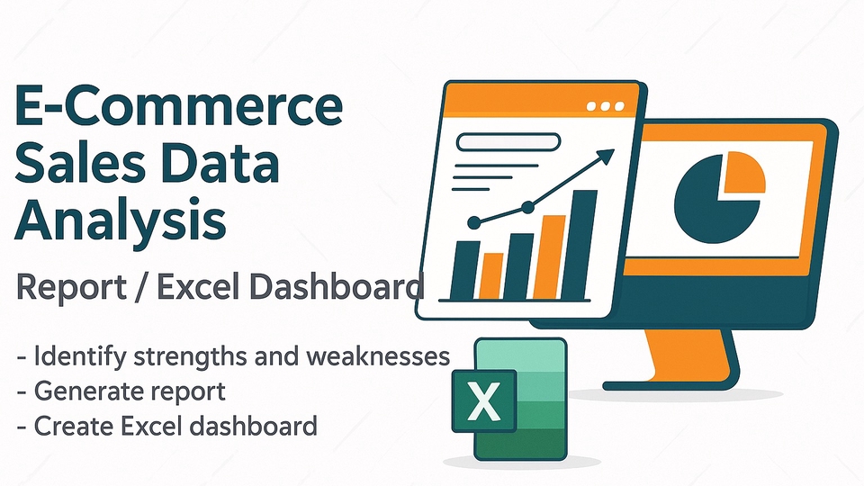รับทำ Excel Dashboard & Report สำหรับสรุปผลแคมเปญ / วิเคราะห์ยอดขายบน Ecommerce ทุก platform