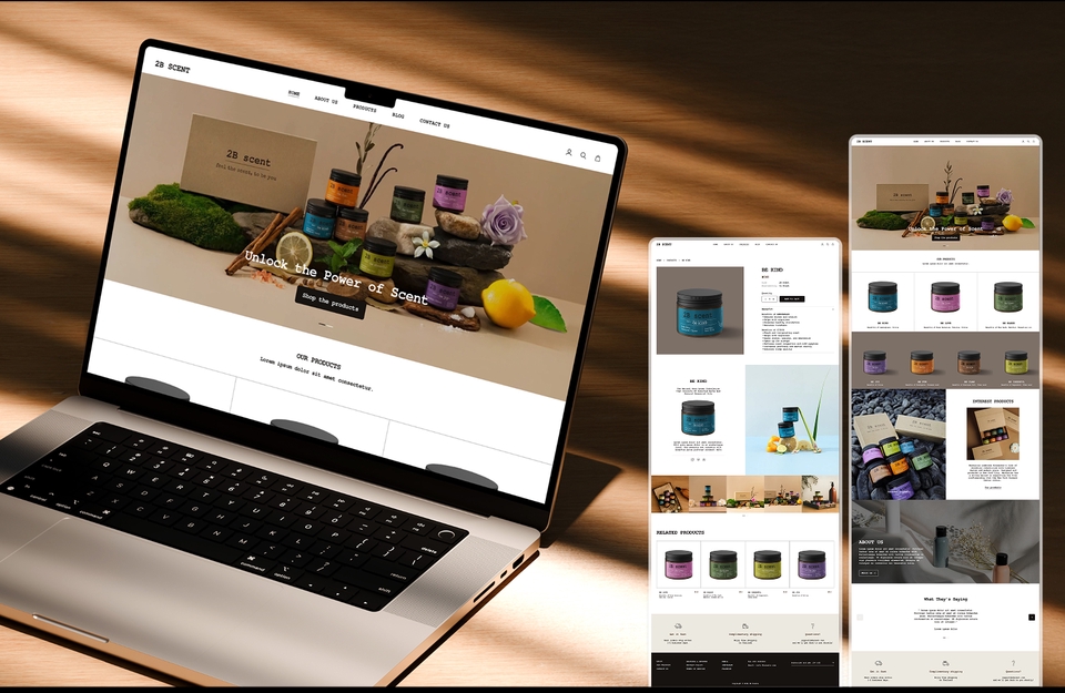 เว็บไซต์ company profile แสดงภาพสินค้าดึงความโดดเด่น น่าสนใจ