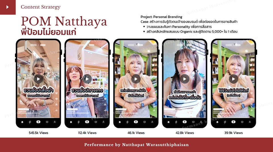 รับทำคอนเทนต์มาร์เก็ตติ้ง เพิ่มยอดขาย วางแผนคอนเทนต์ POM Natthaya