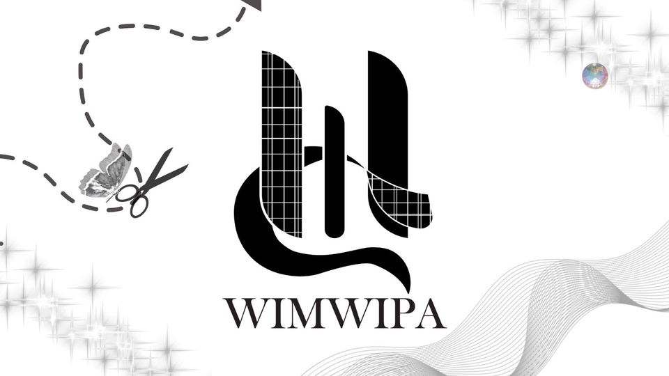 ออกแบบโลโก้ร้านขายผ้าขาวม้า “วิมวิภา”