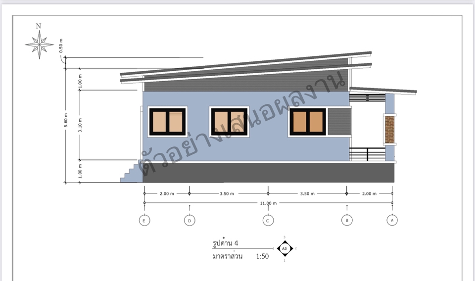 รับทำโมเดลบ้าน3D ออกแบบบ้านโมเดลสามมิติ