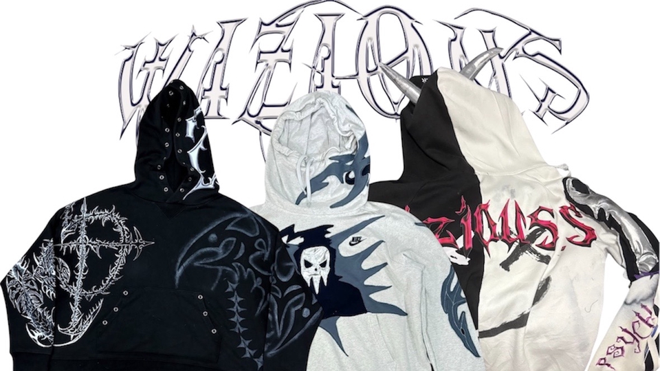 รับสกรีนเสื้อฮู้ดลายสไตล์ร็อค งานพิมพ์คุณภาพสูง