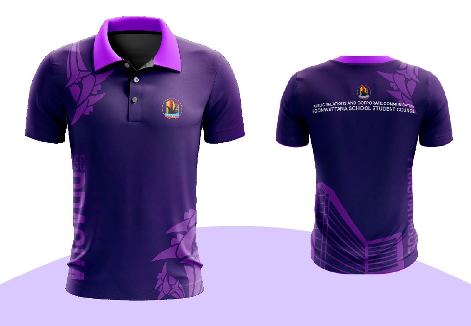 รับสกรีนเสื้อโปโลทีมกีฬาโรงเรียน ดีไซน์สวย