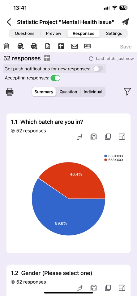 รับทำแบบสอบถามออนไลน์ ผลสำรวจแบบสอบถาม