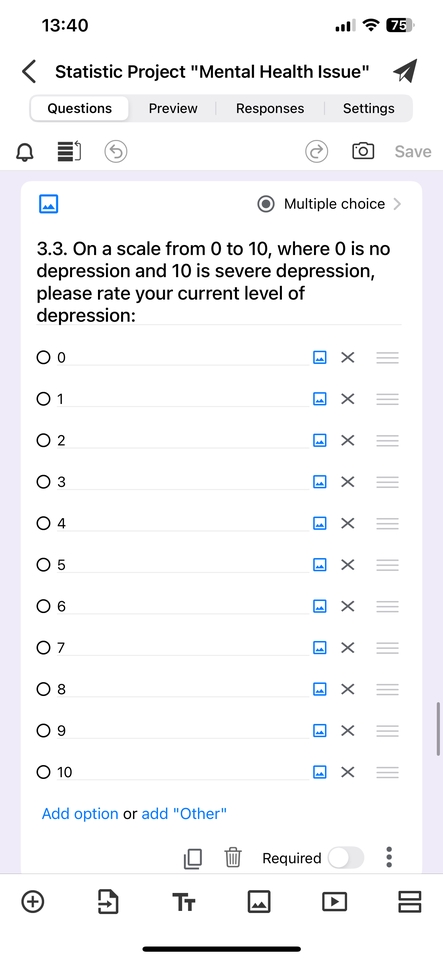 รับทำแบบสอบถามออนไลน์ แบบสอบถามสุขภาพจิต