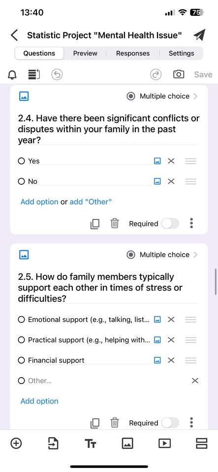 รับทำแบบสอบถามออนไลน์แบบสำรวจความคิดเห็นด้านสุขภาพจิต