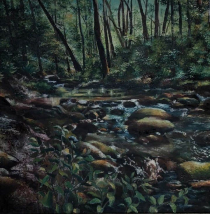 วาดภาพเหมือนธรรมชาติสวยงาม