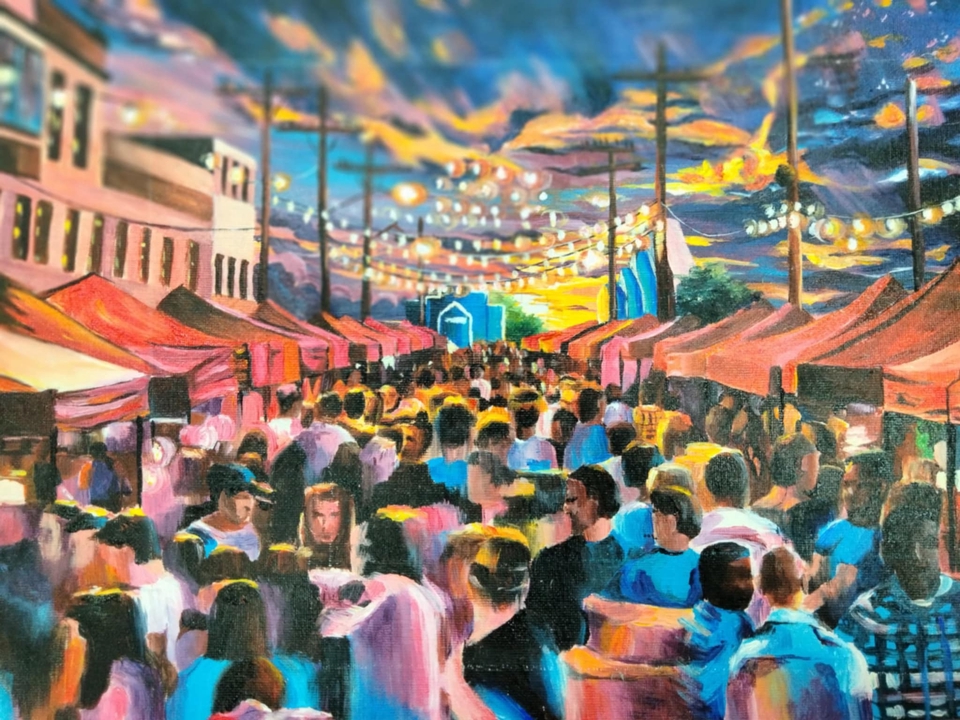 รับวาดภาพเหมือนสีน้ำมัน งานศิลปะภาพคน