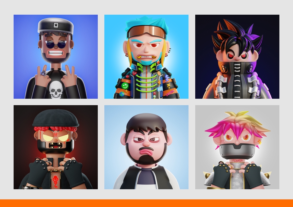 ออกแบบ Character & Mascot - Character & Mascot Modeling เปลี่ยนภาพของคุณ ให้กลายเป็นตัวละคร 3 มิติ - 4