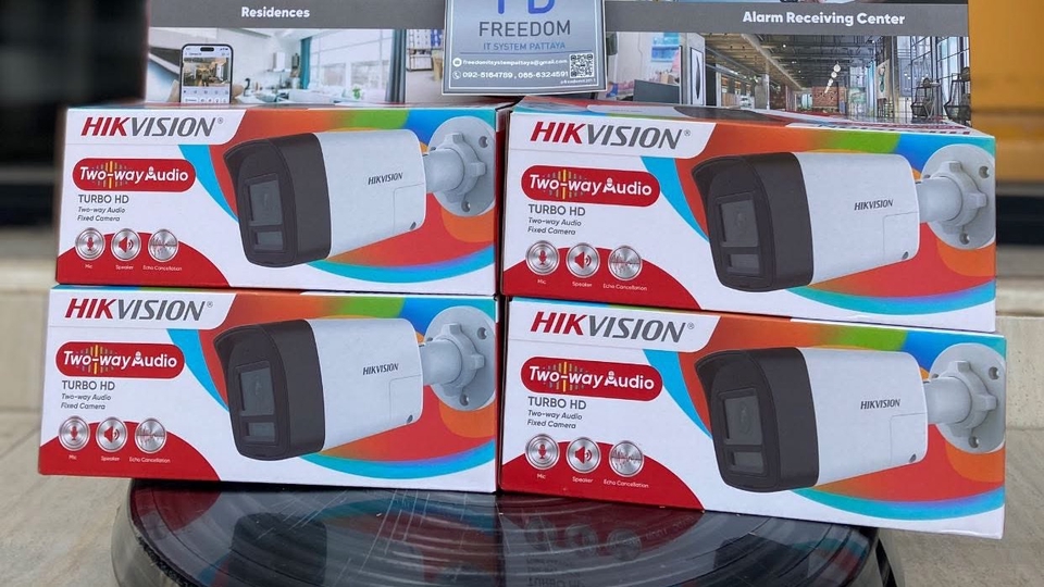 ติดตั้งกล้องวงจรปิด IP Camera