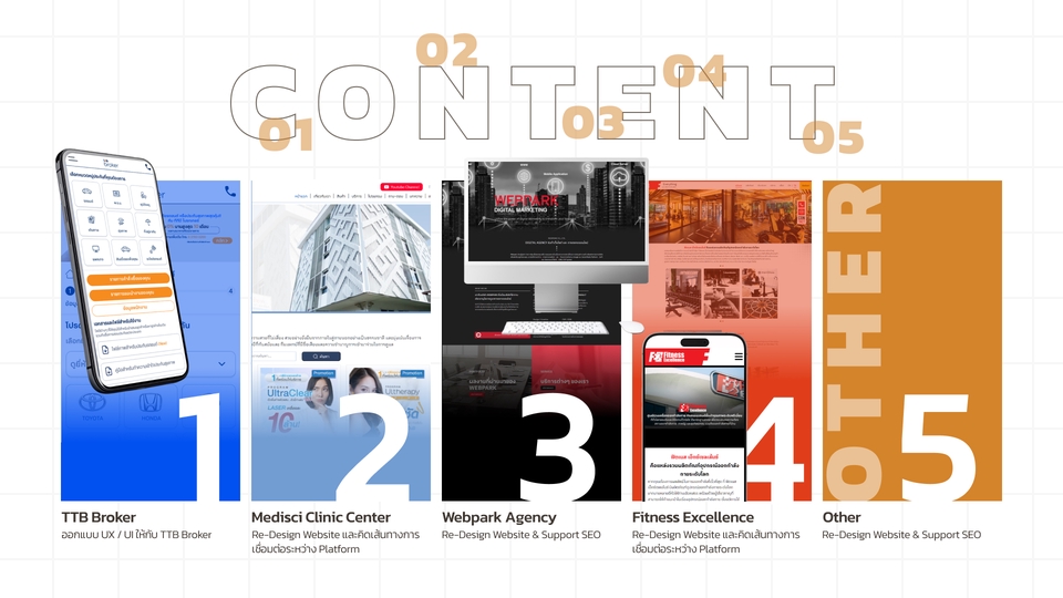 UX/UI Design for Web & App - รับงานออกแบบ UX / UI Website และ Application ครับ - 4