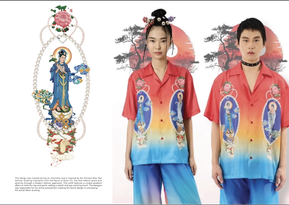 ออกแบบลายผ้า - งานออกแบบ เสื้อผ้า - 5