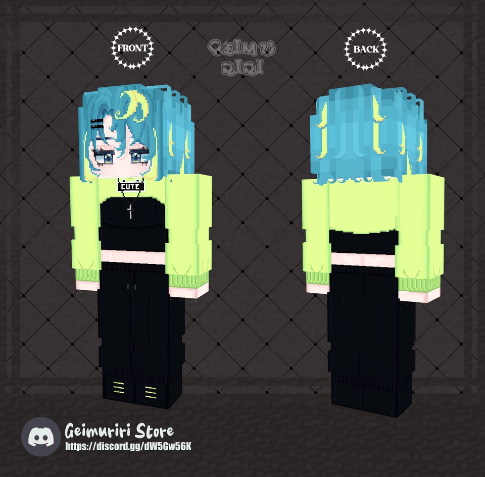 ตัวละครเกมและฉาก - รับวาดและออกแบบสกินตัวละคร Minecraft ไม่ซ้ำใคร - 25