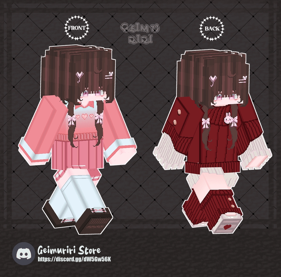 ตัวละครเกมและฉาก - รับวาดและออกแบบสกินตัวละคร Minecraft ไม่ซ้ำใคร - 26