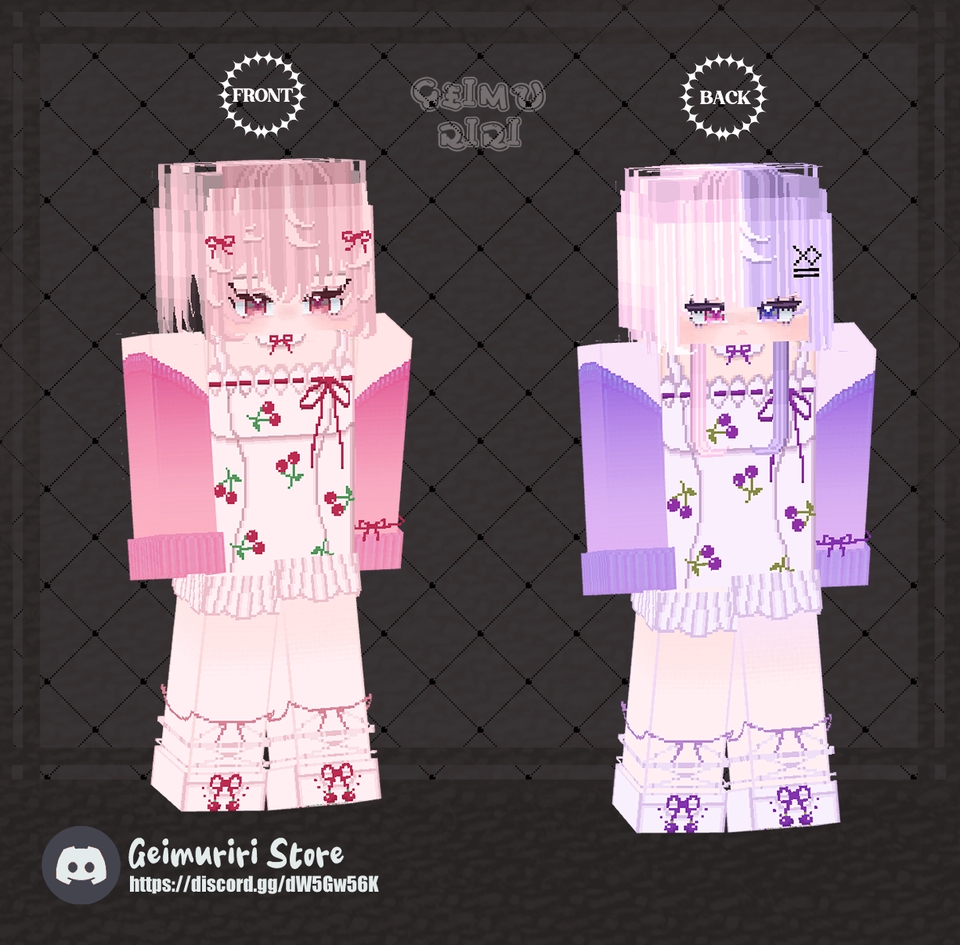 ตัวละครเกมและฉาก - รับวาดและออกแบบสกินตัวละคร Minecraft ไม่ซ้ำใคร - 21