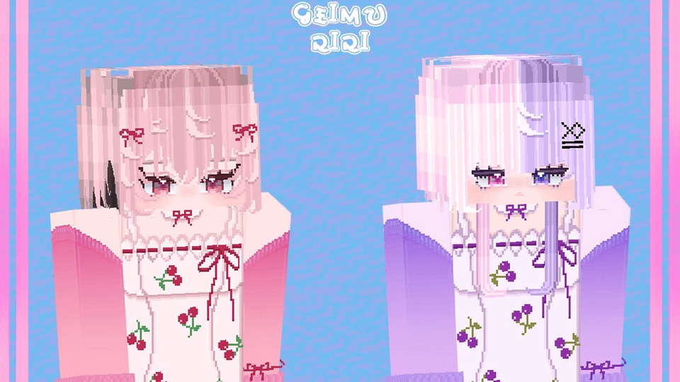 ออกแบบตัวละครเกมน่ารัก สไตล์อนิเมะ ธีมเชอร์รี่