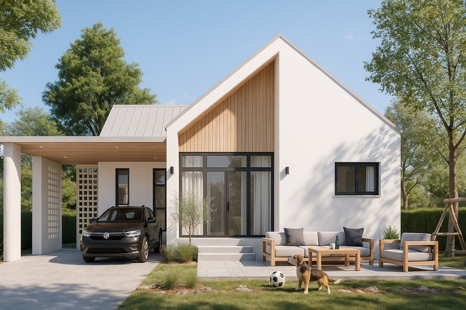 เขียนแบบวิศวกรรมและออกแบบโครงสร้าง - รับเซ็นแบบภาคีสถาปนิกพร้อมใบรับรอง สำหรับขออนุญาตก่อสร้าง - 3