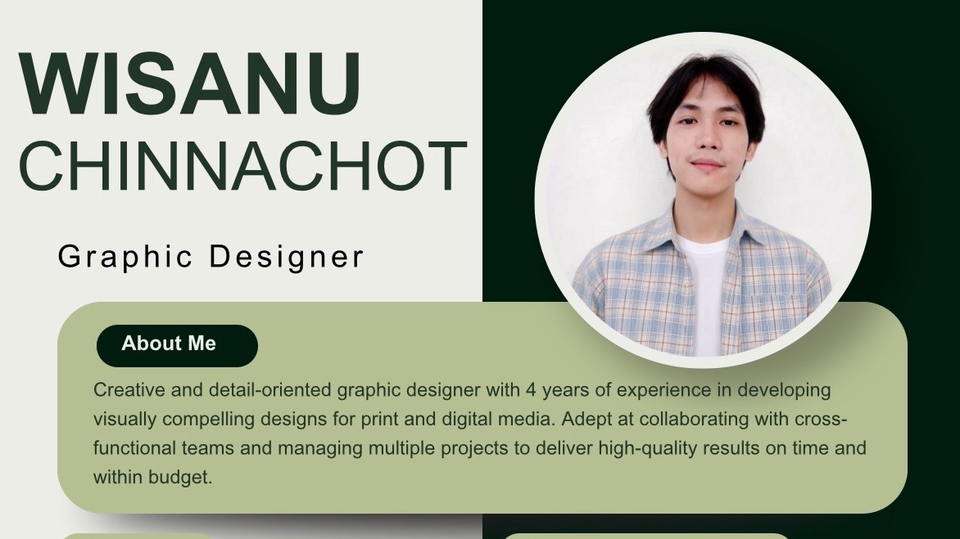 รับทำรับทำเรซูเม่ ออกแบบให้ดูสวยงามและเป็นมืออาชีพ