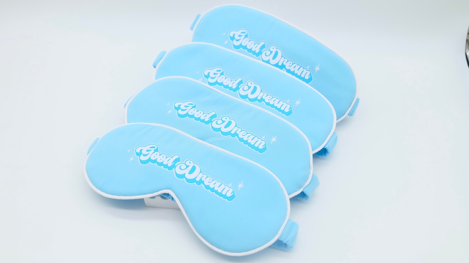 รับผลิตของพรีเมี่ยมผ้าปิดตา Good Dream  ของที่ระลึกพรีเมี่ยม ราคาถูก