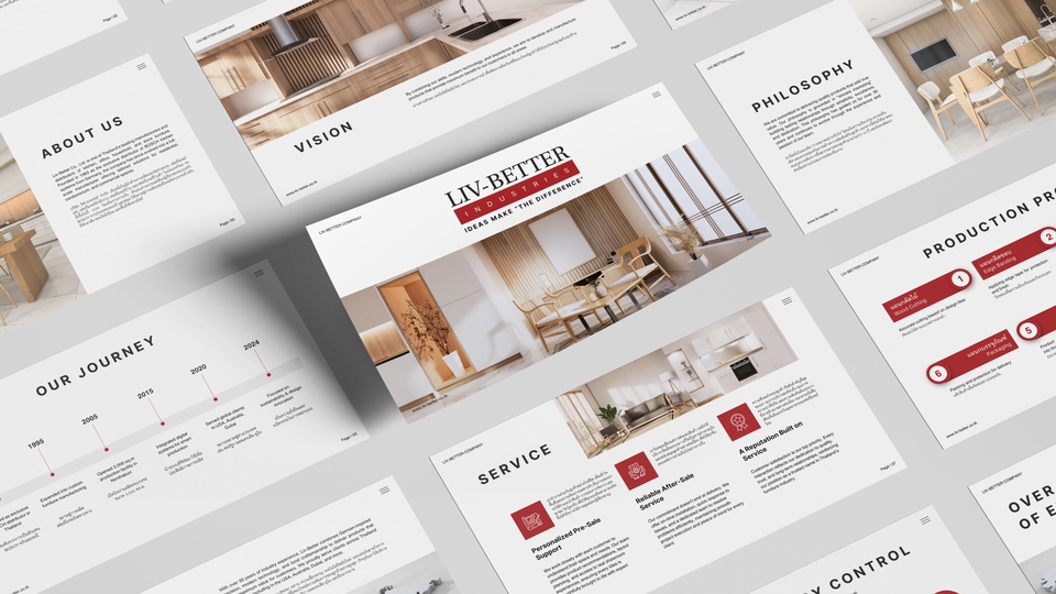 รับทำพรีเซนเทชั่นมืออาชีพ ดีไซน์สวย