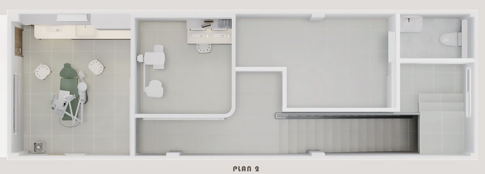 ออกแบบตกแต่งภายในและภายนอก - ออกแบบภายในคลินิค Minimal , Luxury - 23
