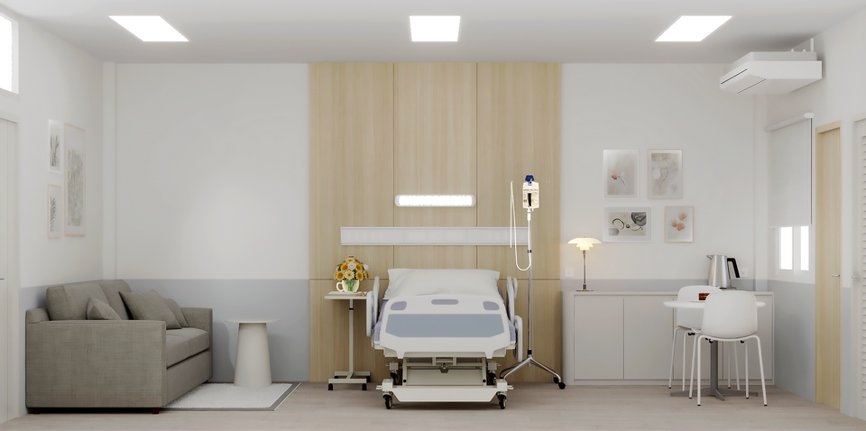 ออกแบบตกแต่งภายในและภายนอก - ออกแบบภายในคลินิค Minimal , Luxury - 28