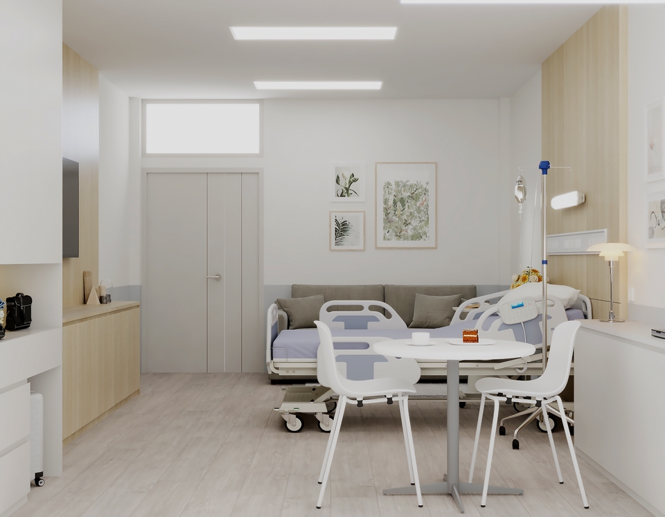 ออกแบบตกแต่งภายในและภายนอก - ออกแบบภายในคลินิค Minimal , Luxury - 31