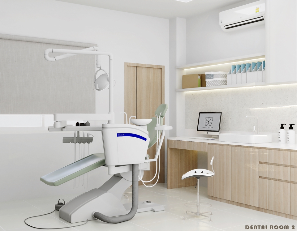 ออกแบบตกแต่งภายในและภายนอก - ออกแบบภายในคลินิค Minimal , Luxury - 26