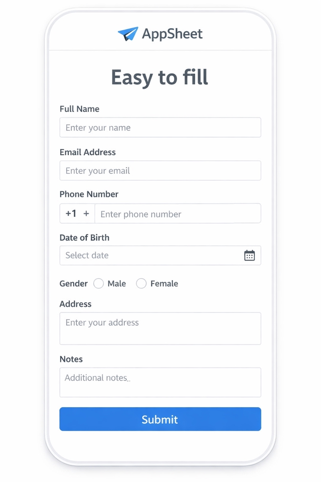 Mobile Application - 🚀 รับงานด่วน! AppSheet โดยผู้เชี่ยวชาญ – สร้างแอปธุรกิจได้เร็วทันใจ พร้อมใช้งานทันที! (App Sheet) - 12