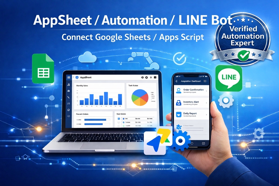 Mobile Application - 🚀 รับงานด่วน! AppSheet โดยผู้เชี่ยวชาญ – สร้างแอปธุรกิจได้เร็วทันใจ พร้อมใช้งานทันที! (App Sheet) - 2