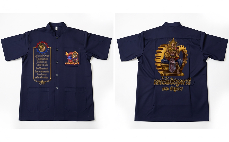 วาด/ออกแบบแพทเทิร์นเสื้อผ้า - ออกแบบลายเสื้อ/Illustrator/Concept art/Emblem/Digital painting คุณภาพสูง - 19