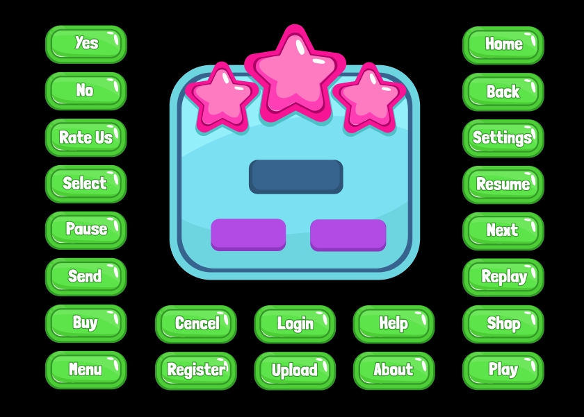 อื่นๆ - รับออกเเบบ UX/UI Application Website Game 2D 3D (สามารถออกเเบบได้ทุกสไตล์) - 3