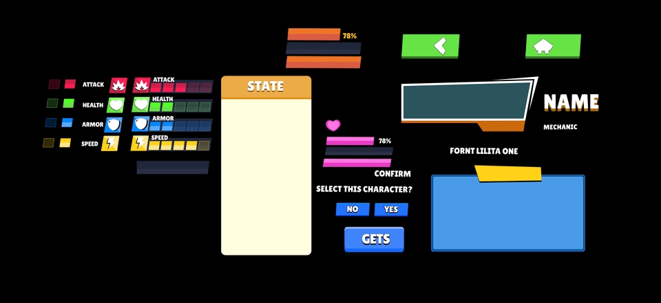 อื่นๆ - รับออกเเบบ UX/UI Application Website Game 2D 3D (สามารถออกเเบบได้ทุกสไตล์) - 4