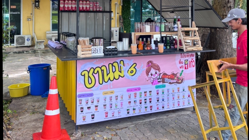 รับทำป้ายร้านค้า ป้ายไฟร้าน ชื่อร้านอาหาร ป้ายโฆษณา